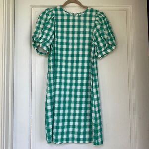 NEW Without Tag Cotton Puff Sleeve Dress By A New Day